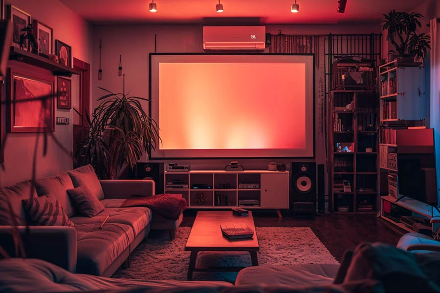 movie projector home theater